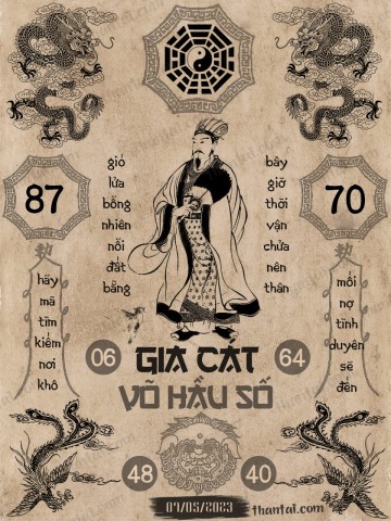 GIA CÁT VÕ HẦU SỐ 07/05/2023