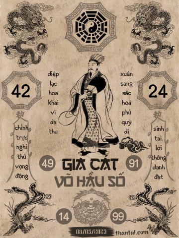 GIA CÁT VÕ HẦU SỐ 08/05/2023