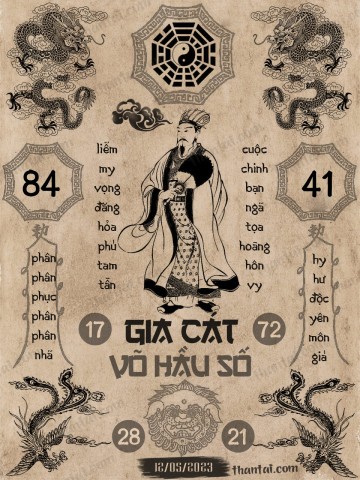 GIA CÁT VÕ HẦU SỐ 12/05/2023