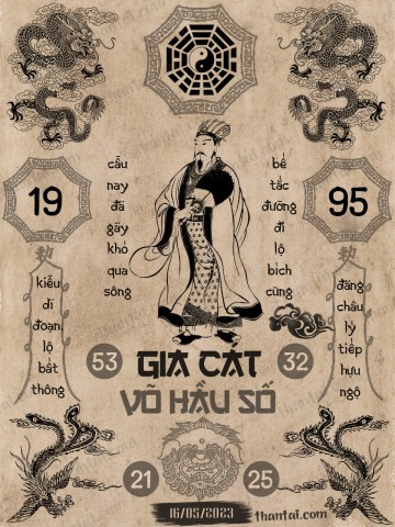 GIA CÁT VÕ HẦU SỐ 16/05/2023