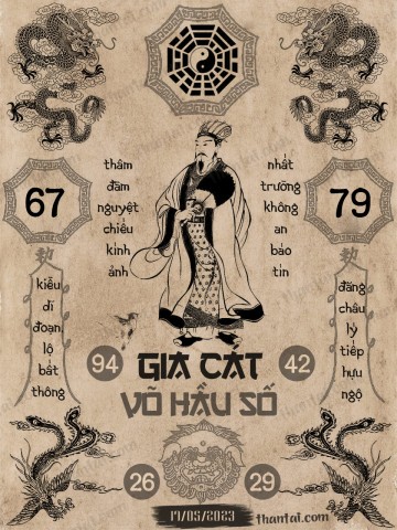 GIA CÁT VÕ HẦU SỐ 17/05/2023