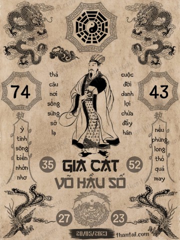 GIA CÁT VÕ HẦU SỐ 20/05/2023