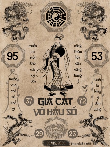 GIA CÁT VÕ HẦU SỐ 23/05/2023