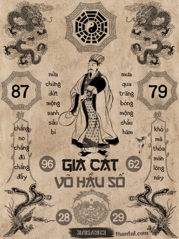 GIA CÁT VÕ HẦU SỐ 31/05/2023