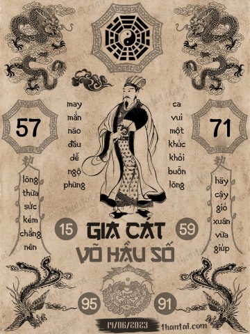 GIA CÁT VÕ HẦU SỐ 14/06/2023