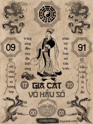 GIA CÁT VÕ HẦU SỐ 24/06/2023