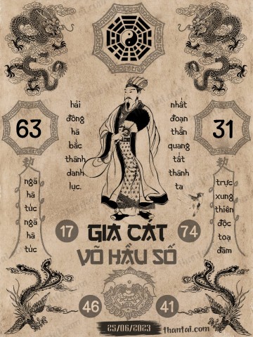 GIA CÁT VÕ HẦU SỐ 25/06/2023