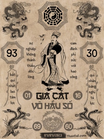 GIA CÁT VÕ HẦU SỐ 07/07/2023