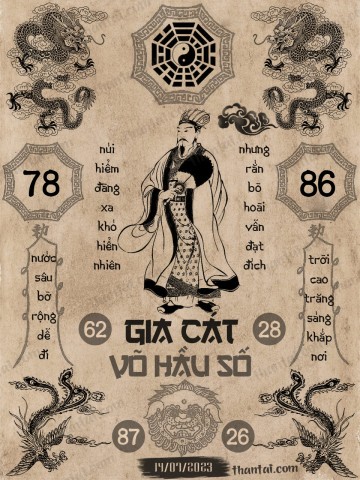 GIA CÁT VÕ HẦU SỐ 14/07/2023