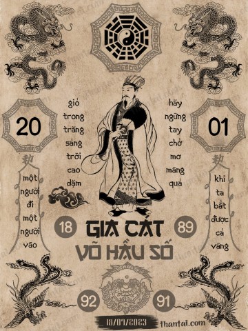 GIA CÁT VÕ HẦU SỐ 18/07/2023