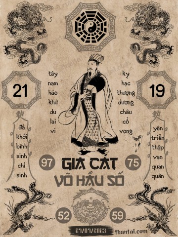 GIA CÁT VÕ HẦU SỐ 27/07/2023