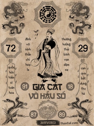 GIA CÁT VÕ HẦU SỐ 31/07/2023