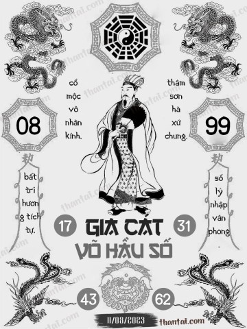 GIA CÁT VÕ HẦU SỐ 11/08/2023