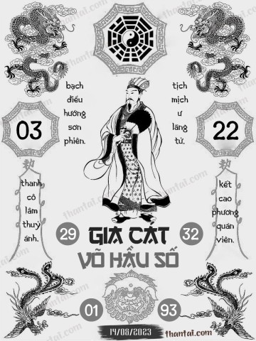 GIA CÁT VÕ HẦU SỐ 14/08/2023