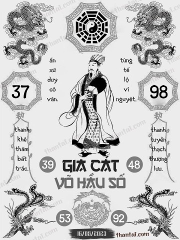 GIA CÁT VÕ HẦU SỐ 16/08/2023