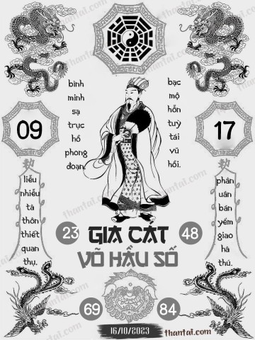 GIA CÁT VÕ HẦU SỐ 16/10/2023