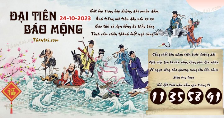 Đại Tiên Báo Mộng 10/10/2023