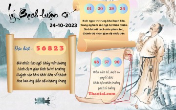 Lý Bạch Luận Số 24/10/2023