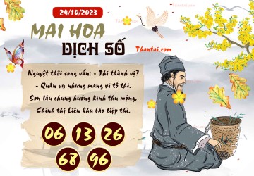 Mai Hoa Dịch Số 24/10/2023