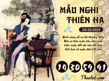 Mẫu Nghi Thiên Hạ 24/10/2023