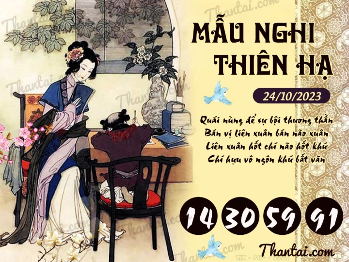 Mẫu Nghi Thiên Hạ 09/10/2023