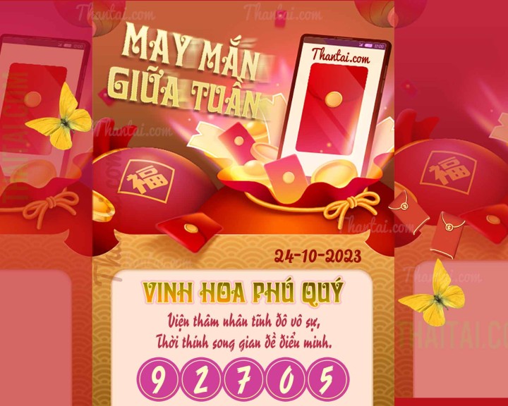May Mắn Giữa Tuần 09/10/2023
