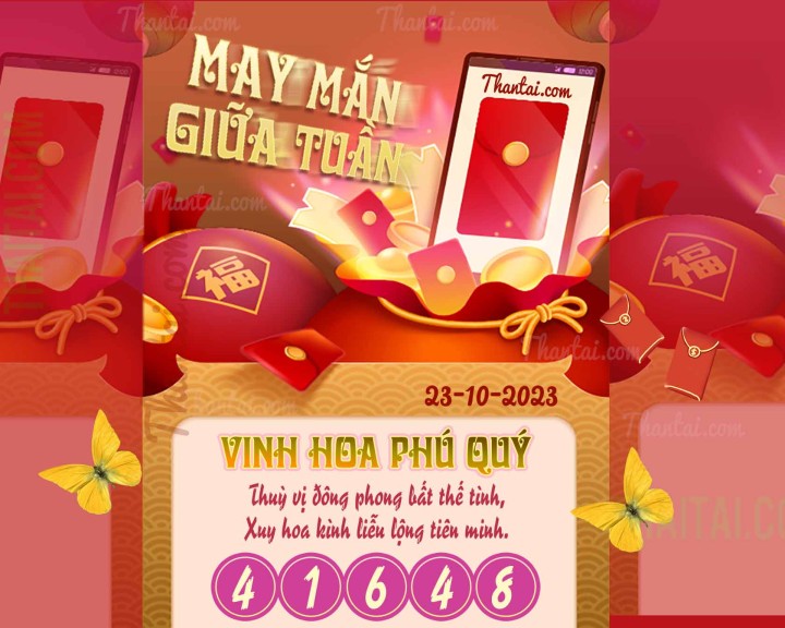 May Mắn Giữa Tuần 08/10/2023