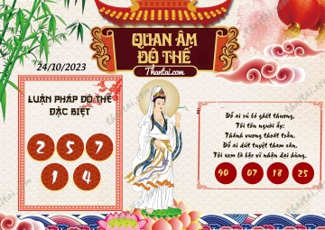 Quan Âm Độ Thế 24/10/2023