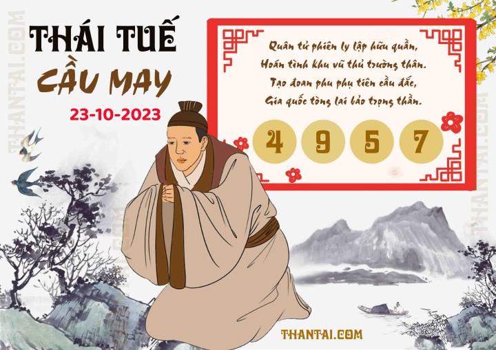 Thái Tuế Cầu May 08/10/2023