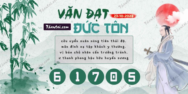 Văn Đạt Đức Tôn 08/10/2023