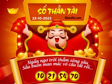 SỔ THẦN TÀI 23/10/2023