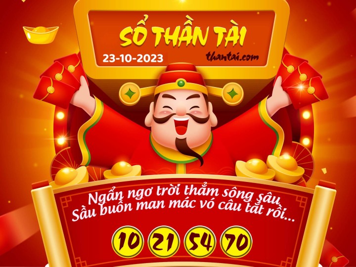 SỔ THẦN TÀI 08/10/2023