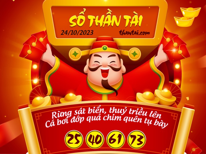 SỔ THẦN TÀI 09/10/2023