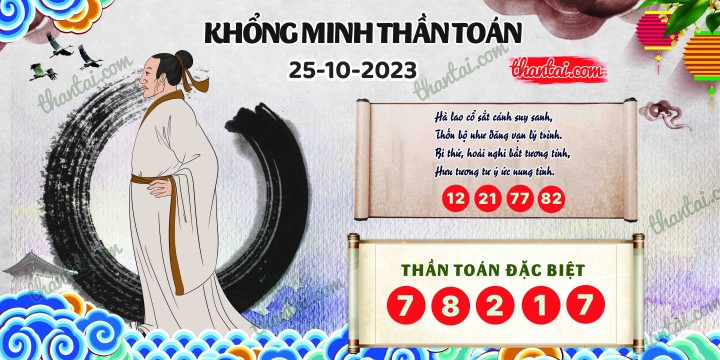 Khổng Minh Thần Toán 10/10/2023