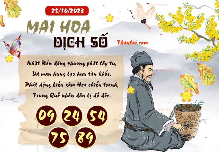 Mai Hoa Dịch Số 10/10/2023