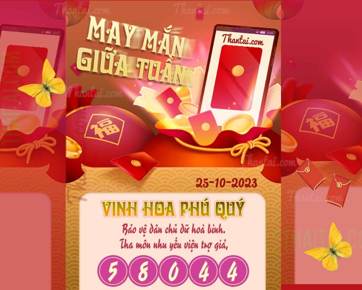 May Mắn Giữa Tuần 10/10/2023