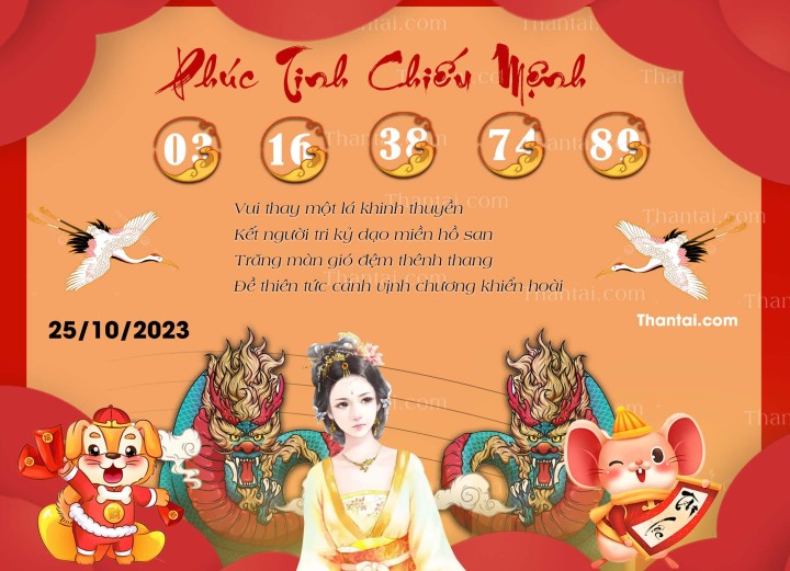 Phúc Tinh Chiếu Mệnh 10/10/2023
