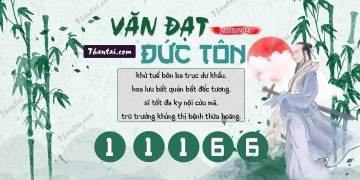 Văn Đạt Đức Tôn 25/10/2023