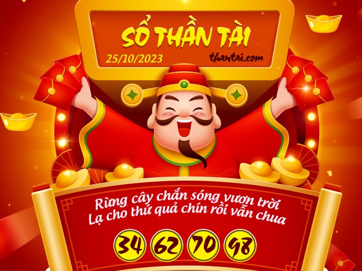 SỔ THẦN TÀI 10/10/2023