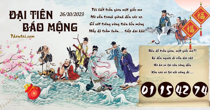 Đại Tiên Báo Mộng 11/10/2023