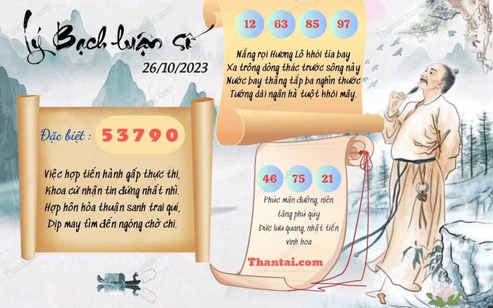 Lý Bạch Luận Số 11/10/2023