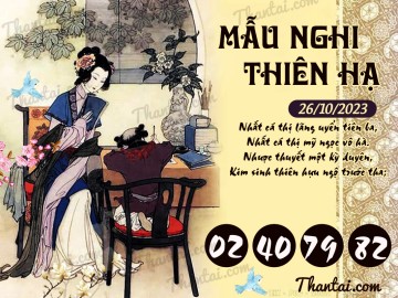 Mẫu Nghi Thiên Hạ 26/10/2023