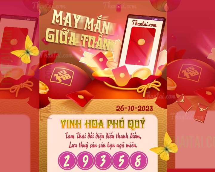 May Mắn Giữa Tuần 11/10/2023