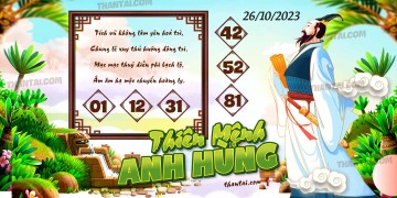 THIÊN MỆNH ANH HÙNG 26/10/2023