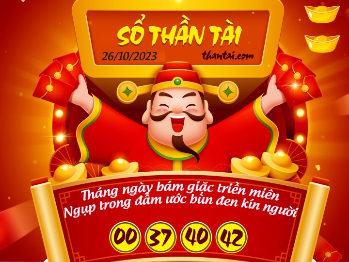 SỔ THẦN TÀI 11/10/2023