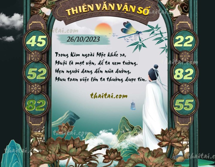 THIÊN VĂN VẬN SỐ 11/10/2023