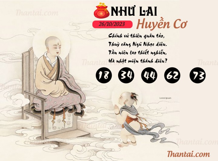 NHƯ LAI HUYỀN CƠ 11/10/2023