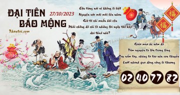 Đại Tiên Báo Mộng 27/10/2023