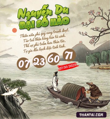 Nguyễn Du Đại Hào Số 27/10/2023