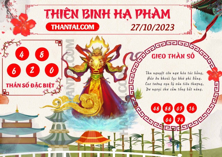 Thiên Binh Hạ Phàm 12/10/2023